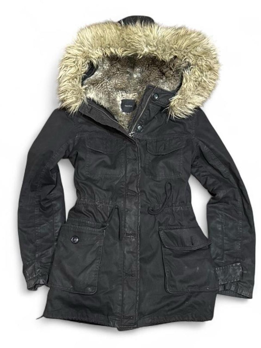 Y2K Talula Faux Fur Utility Parka Slim Jacket